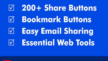 Free Share Buttons Code - Social Media HTML Share Buttons Generator