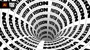 Kinetic Text Hole in Illustrator