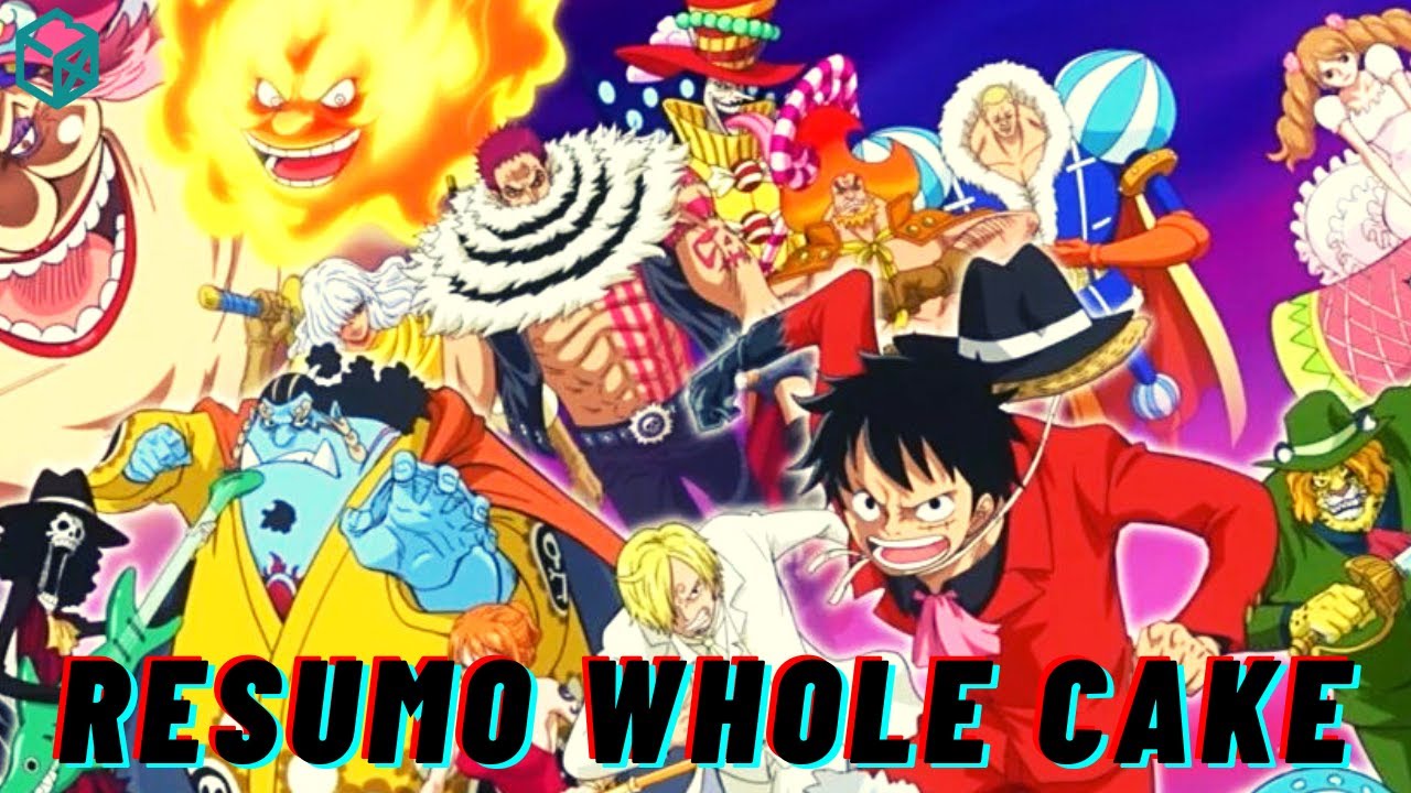 One Piece  Arco Ilha Whole Cake irá começar em abril