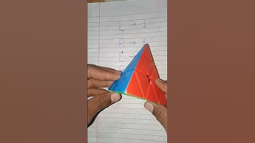 Magical Pattern In Pyramid Cube#shorts