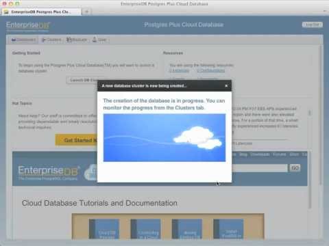 Postgres Plus Cloud Database Tour