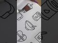 Let’s coloring a bubble tea ASMR satisfying🧋#asmr #coloring #oddlysatisfying #shorts #satisfying