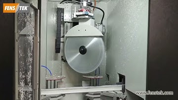 UPVC window  cutting and milling machining center C3