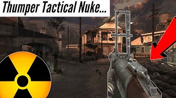 Modern Warfare 2- Thumper Tactical Nuke Challenge!
