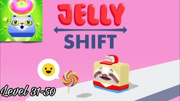 Jelly Shift - Level 31-50 - android iOS Gameplay