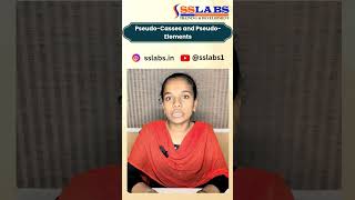 CSS Pseudo-Classes vs Pseudo-Elements | Web Designing Shorts | SSLABS