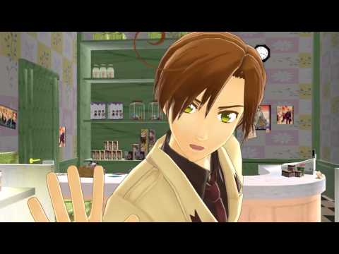 【APヘタリアMMD】こっち向いてロマーノ！
