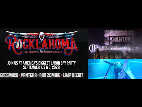 ‘Rocklahoma‘ 2023 festival line up is out - Pantera/Godsmack/Rob Zombie/Limp Bizkit and more!