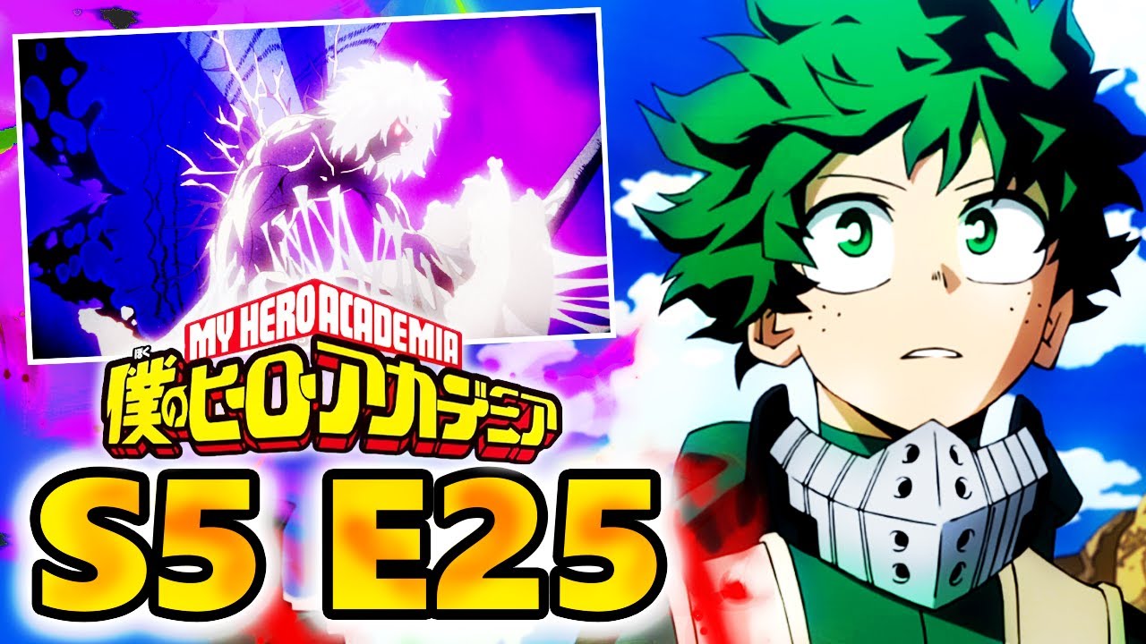 UNE FIN CATASTROPHIQUE ?! My Hero Academia S5E25 (Saison 5 épisode 25