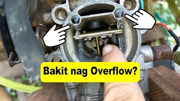DAHILAN bakit nag OVERFLOW ang carburetor ng Suzuki multicab f6a engine