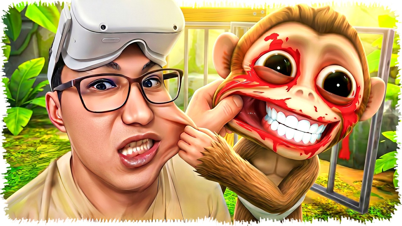 Мен әлемдегі ең бұзық маймылмын 🐒У,У,У (VR)