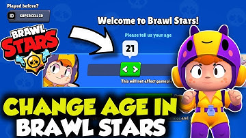 How To CHANGE AGE in Brawl Stars (Quick & Easy Tutorial 2025)