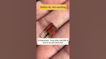 |Car AC not working | Car AC problem Fix | Kia seltos AC not working | Temperature sensor