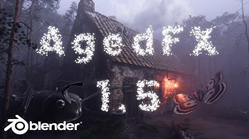 AgedFX 1.5 Is Out - Big Update with Many New Functions for Blender 4.2