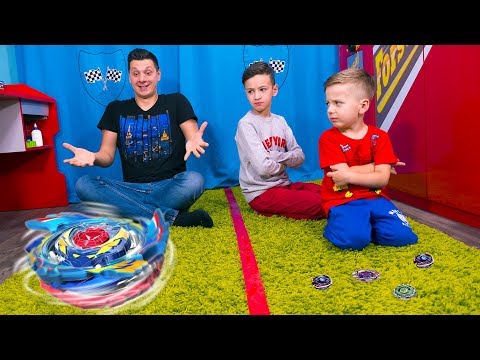 РАЗДЕЛИЛИ Все БЭЙБЛЭЙД! Сделали BEYBLADE из Лего!