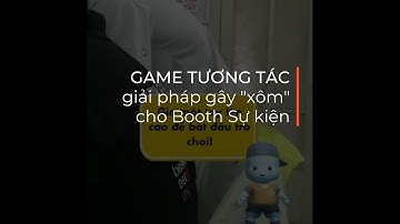 5 game tương tác dành cho hội chợ, booth sampling, brand activation không thể bỏ lỡ!