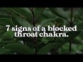 7 Signs Your THROAT Chakra Is Blocked [+ What You Can Do About It]