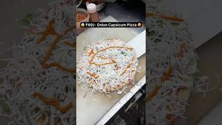 ? ₹60/- Onion Capsicum Pizza ? #shorts #viralvideo #trending #youtubeshorts #shortvideo #short