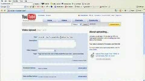 Tutorial #5 - How To Upload Alice World on You Tube (Part 3)