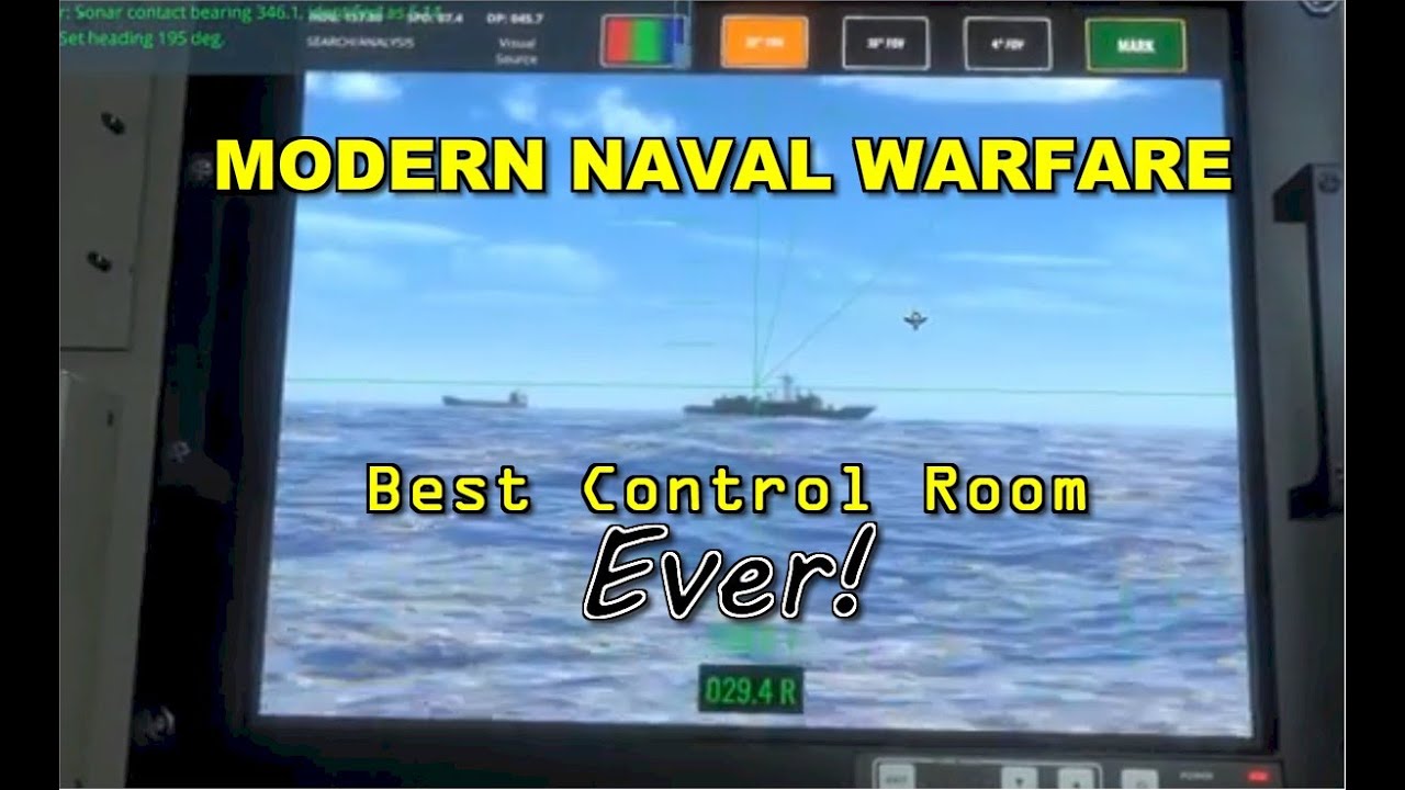 Modern Naval Warfare - Best control room ever