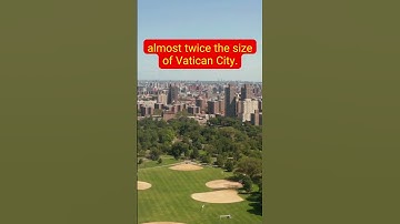 Thumbnail of How Big is New York's Central Park?