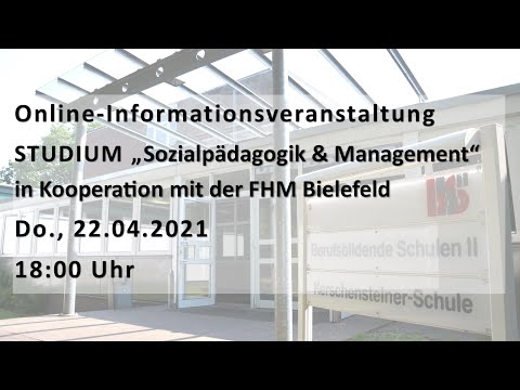 Online-Informationsveranstaltung Studium 