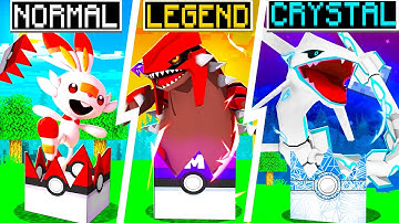 Upgrading LUCKY BLOCKS to CRYSTAL LUCKY BLOCKS in Minecraft PIXELMON!