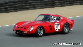 Dtrockstar1 records an incredibly valuable ferrari 250 gto vintage
racing at laguna seca during montery car week in california. this was
amazing experienc...