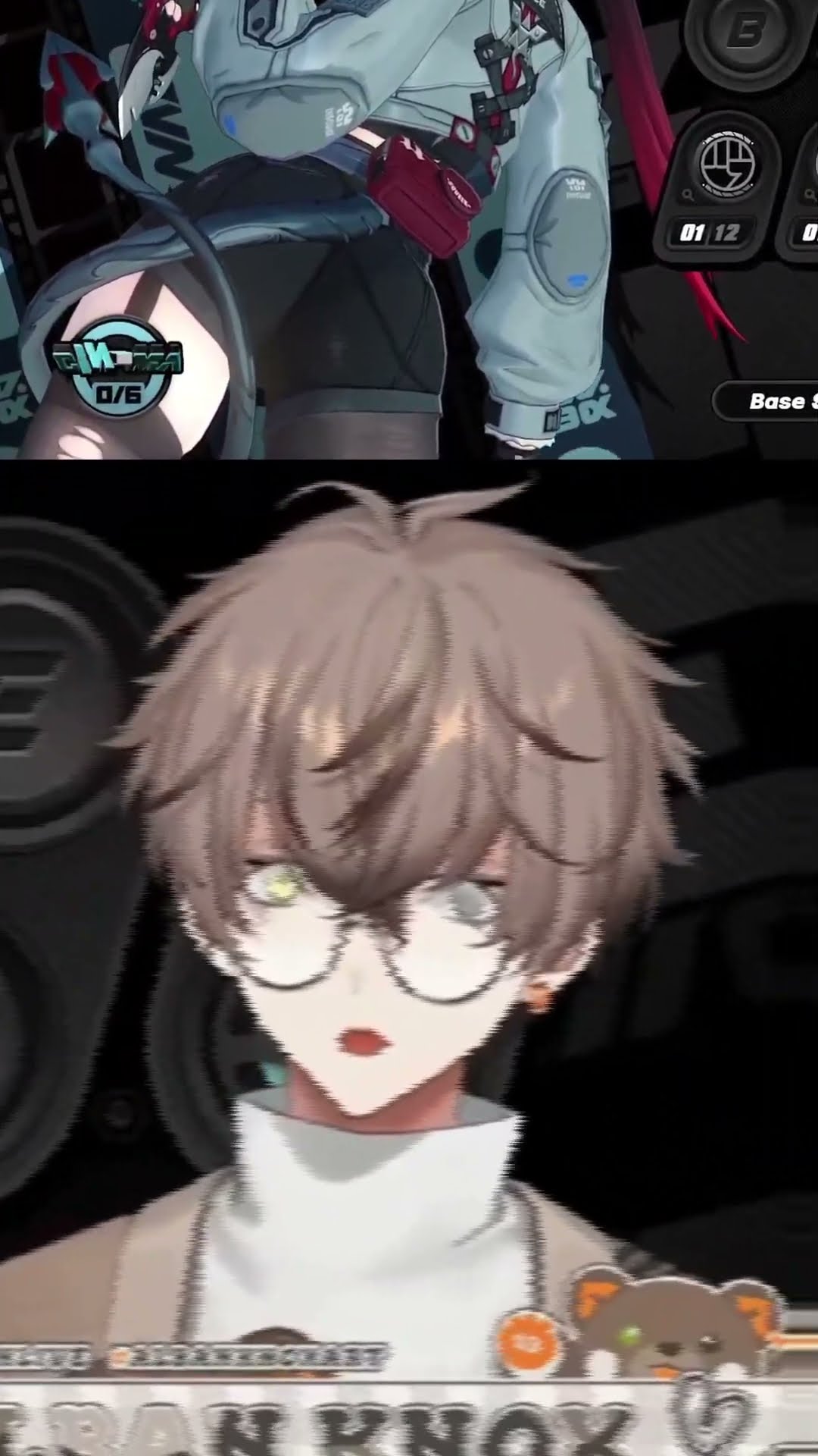 EYES UP HERE, ALBAN.... #shorts #vtuber #nijisanjien #albanknox