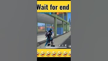 wait for end 1v4 video very funny moment  #shorts @FreeFireIndiaOfficial