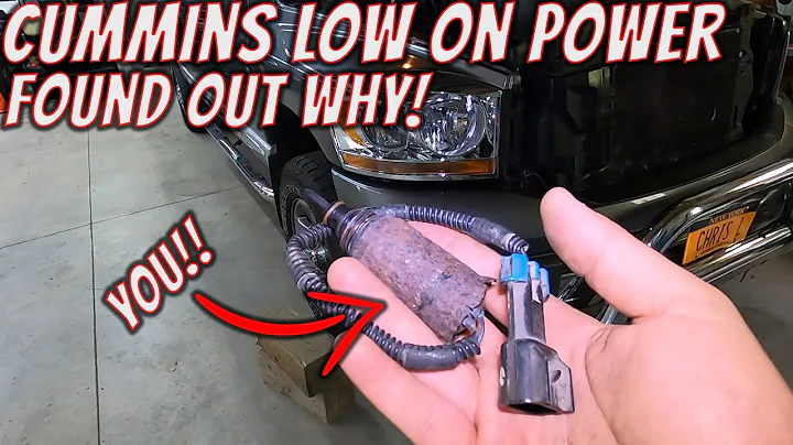 5.9 Cummins suddenly low on power?  Check this!  Laraine gives me boost fits on a camping trip!!