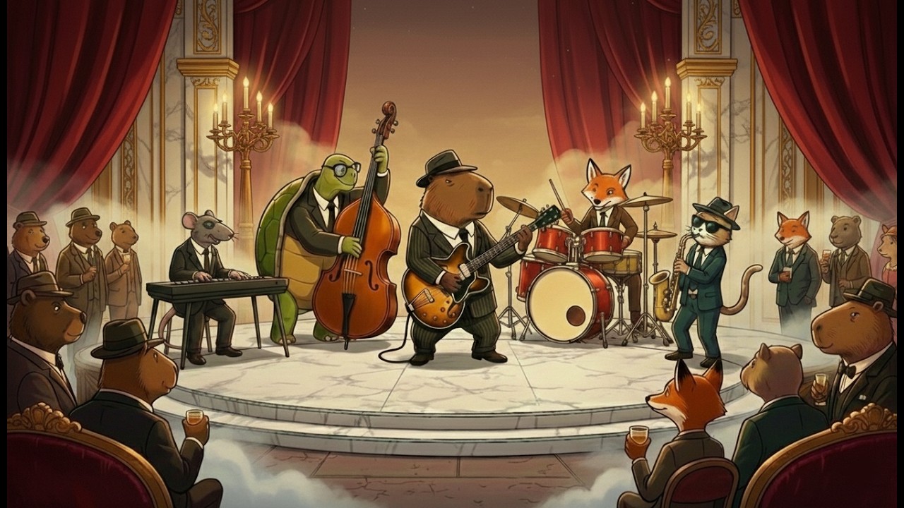 Velvet Nights at the Marble Palace with the Golden Cavi – Cozy Relaxation & Deep Sleep Aid