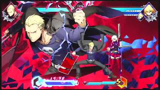 BLAZBLUE CROSS TAG BATTLE　 レゾナンスブレイズ状態　必殺技集