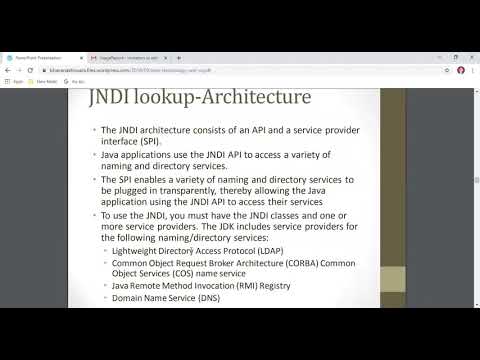 Video: Wat is het gebruik van JNDI in WebLogic?