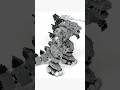 I Upgraded My Son's LEGO Mecha-Godzilla #lego #shorts