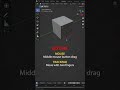 How to Move Around in Blender #Shorts