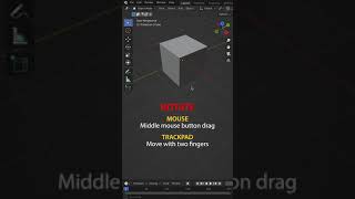 How to Move Around in Blender #Shorts