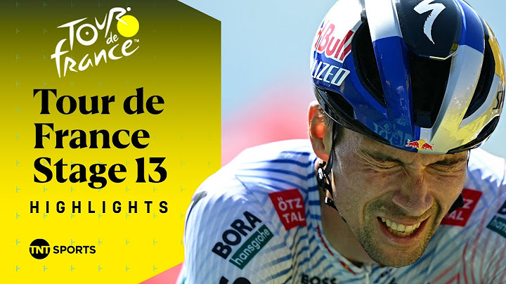 RACE AGAINST THE CLOCK! ⌚ | Men's Tour de France Stage 13 Race Highlights | TNT Sports Cycling