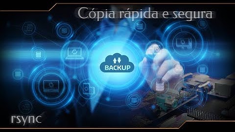 Backup com rsync