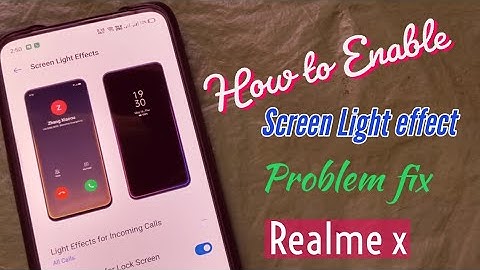 Realme x March security patch update, Screen Light Effect, more features added, C.02 update