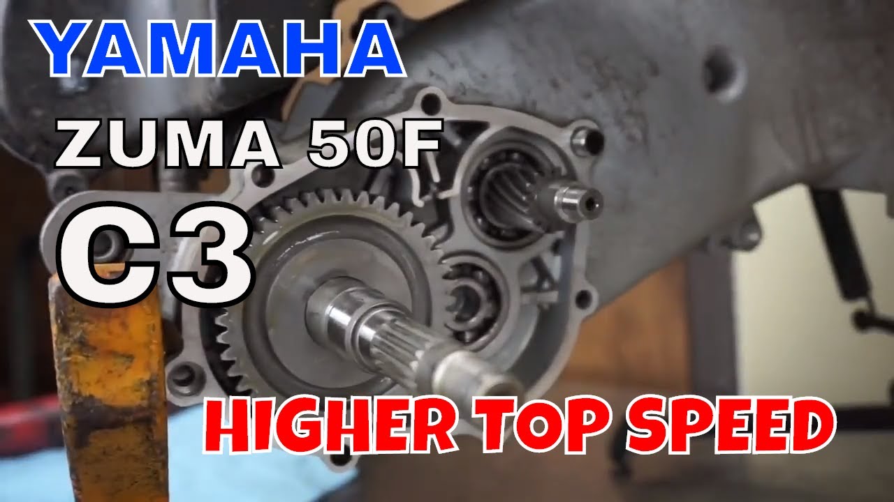 How to install a scooter gear set (final drive) - YouTube