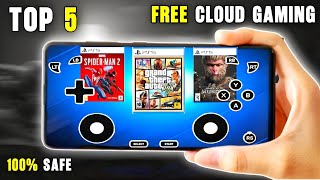 Top 5 BEST FREE Cloud  Gaming Emulators 🤫 | Play GTA 5 and other pc games bilkul FREE🔥 !! screenshot 5