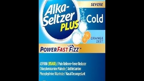 Alka seltzer plus severe sinus cold and cough liquid gels