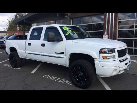 "Live Video Walk Around" 2005 GMC SIERRA 2500HD DURAMAX LOADED DVD (503)850-2185 CALL OR TEXT