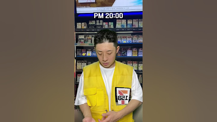 편의점 알바의 하루