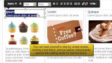 Ez Design Today - Editing Text Box Widgets in SiteBuilder