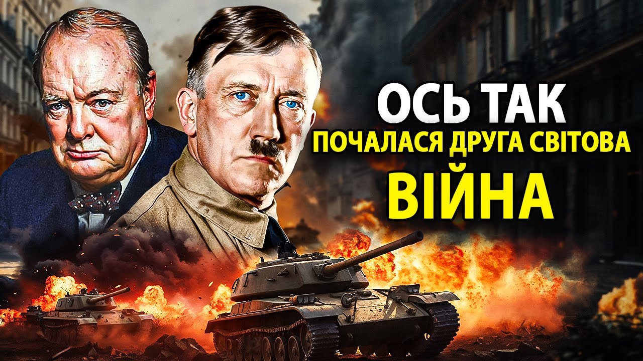 Як почалося жорстоке ВТОРГНЕННЯ НАЦИСТІВ у ПОЛЬЩУ | Документальний фільм у кольорі