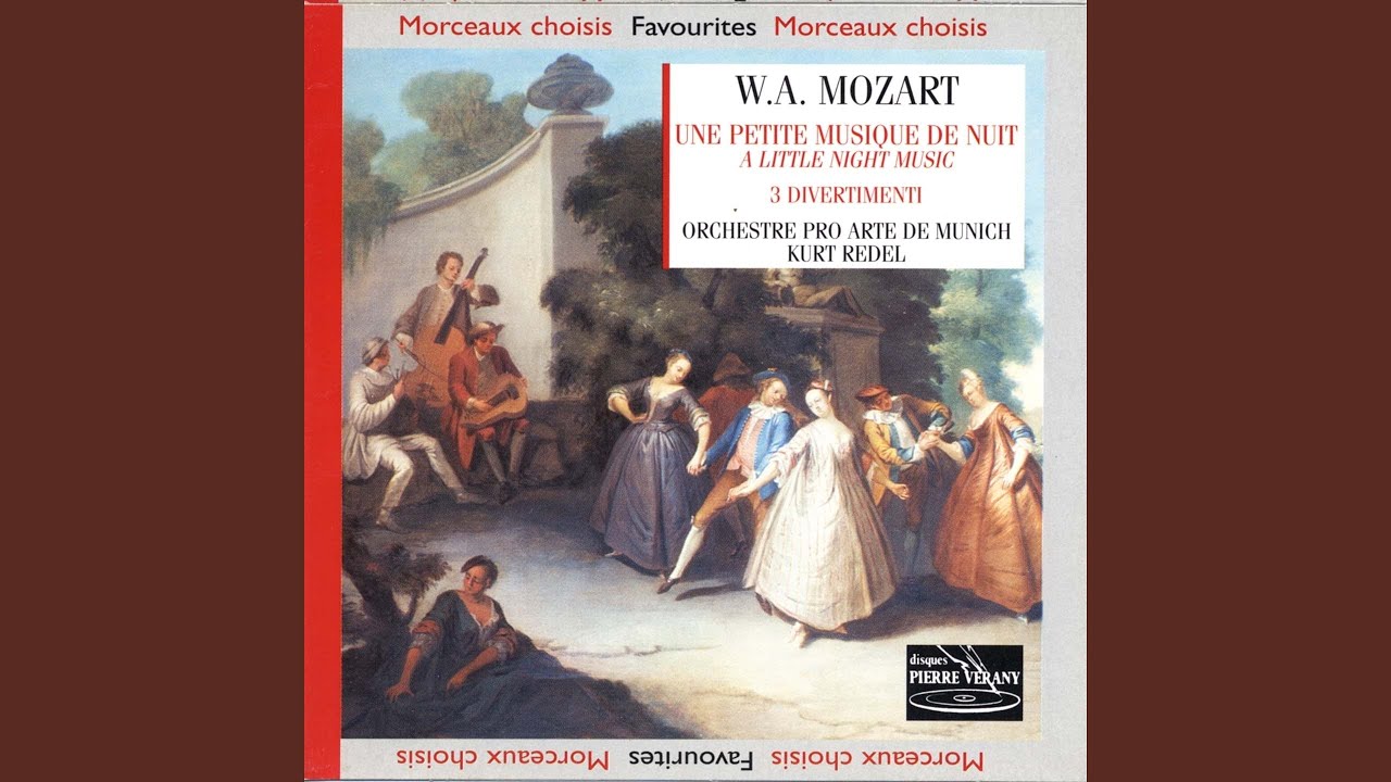 Watch Quatuor en ré majeur, K 155 : Allegro on YouTube