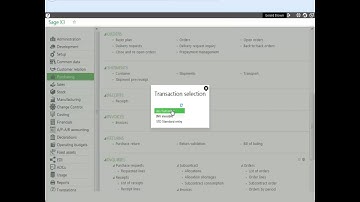 Sage X3 - How to Enter Purchase Invoices