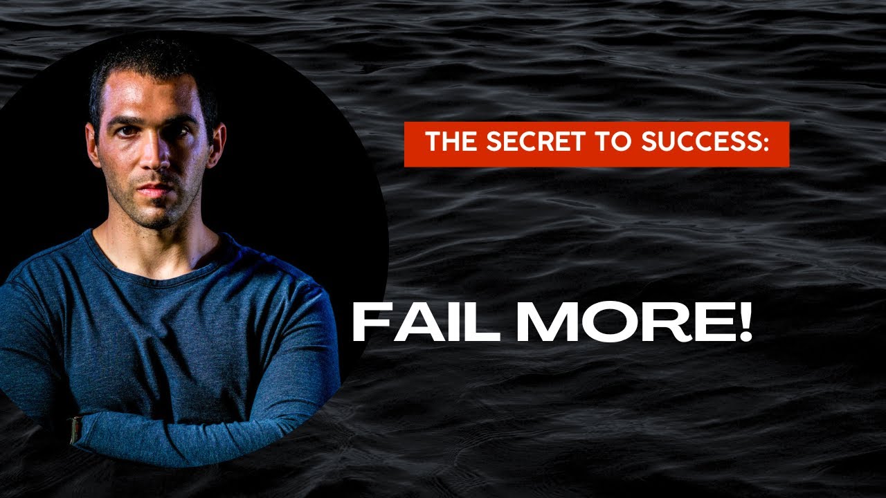 Secret Fail The Secret to Success? Fail More! - YouTube